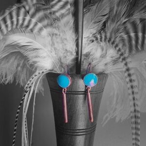 Vintage turquoise earrings